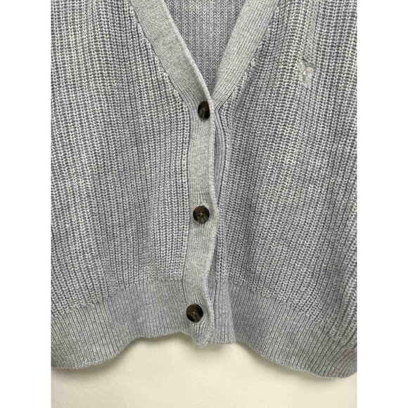 Tna Women's Gladstone Warm Cardigan Cotton Blend Long Sleeve Blue Size 1 A001482 - Picture 4 of 8